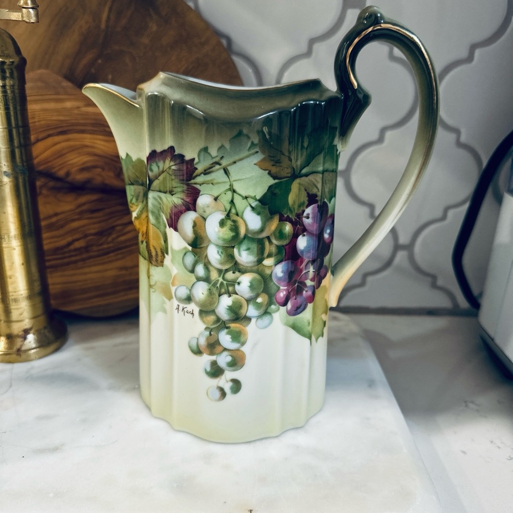 A & C Bavaria Koch Porcelain , Bavaria Porcelain Chocolate Pot Tea Coffee Pot